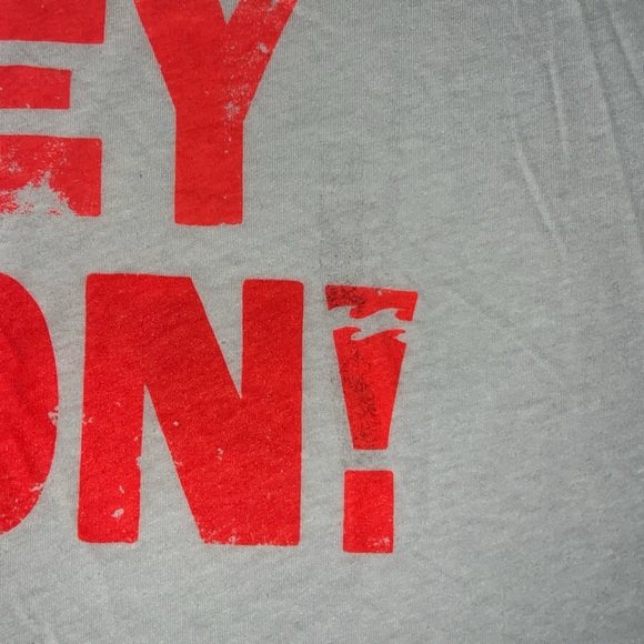 NWT Billabong Baseball raglan bahama top tee shirt medium blue white - Picture 5 of 6